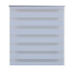 Vidaxl zebra rolgordijn 50,9 x 100 cm stofbreedte 46,7 cm wit