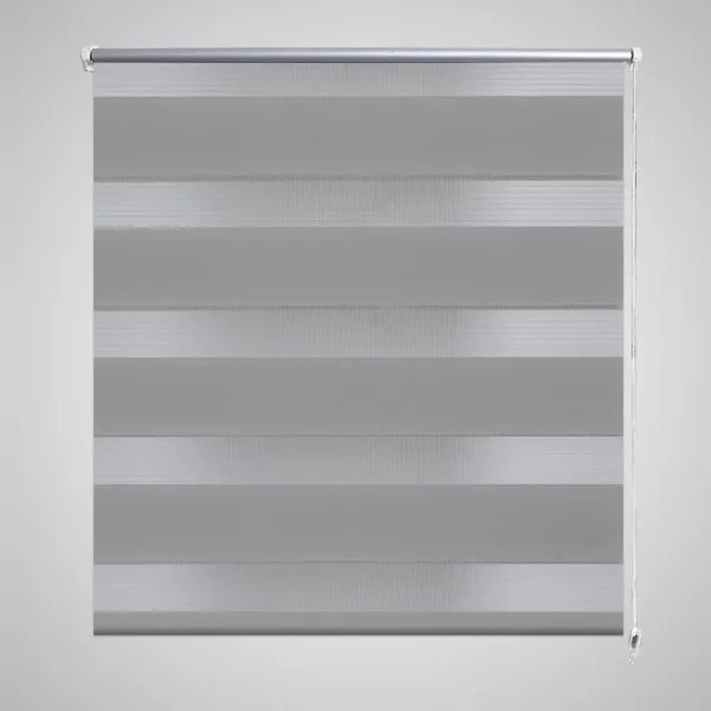 Vidaxl duo rolgordijn 60x120cm grijs