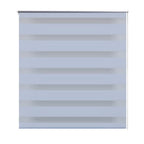 Vidaxl zebra rolgordijn 120,9 x 175 cm stofbreedte 116,7 cm wit