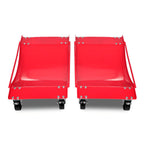 Vidaxl transportkarren 2 st