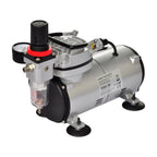 Vidaxl airbrush-compressorset met 2 pistolen