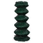 Vidaxl gaashek 0,8x15 m staal groen