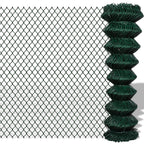 Vidaxl gaashek 1,5x15 m staal groen