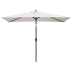 Vidaxl parasol vierhoekig zandwit 200 x 300 cm