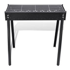 Vidaxl houtskoolbarbecue staand vierkant 75x28 cm