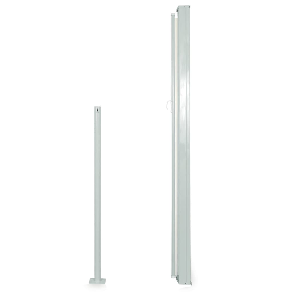 Vidaxl wind- zonnescherm uittrekbaar 160x300 cm crèmekleurig