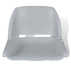 Vidaxl bootstoel zonder kussen inklapbaar 48x51x41 cm grijs