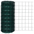 Vidaxl euro hek 10x0,8 m staal groen