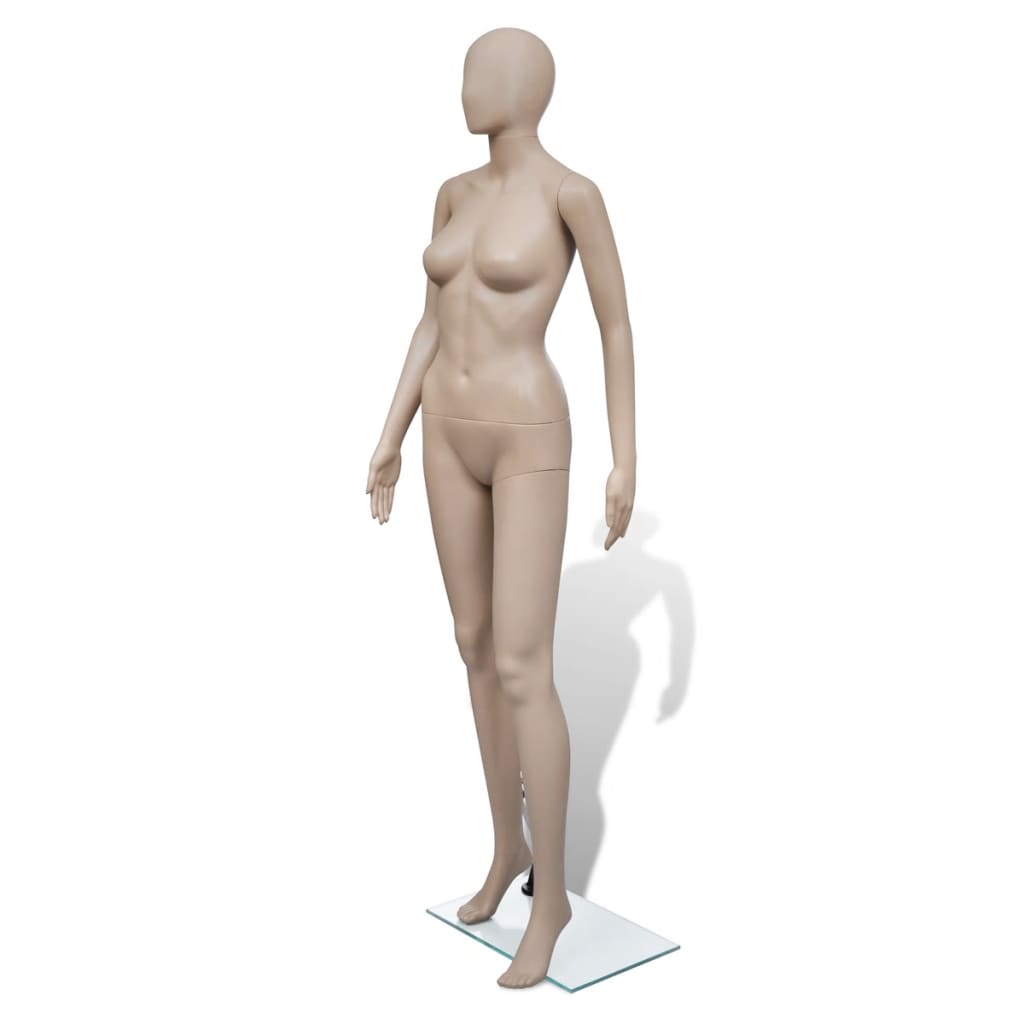 Vidaxl etalagepop vrouw rond hoofd