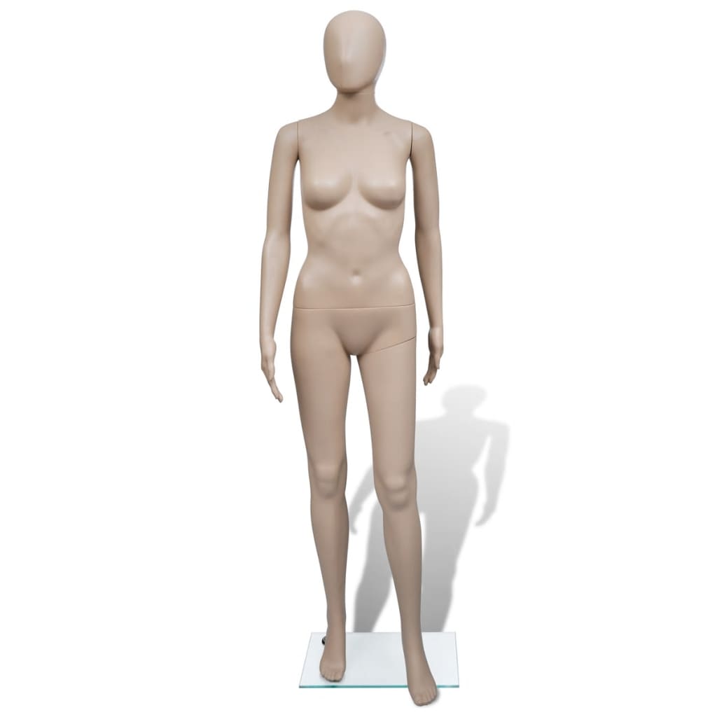 Vidaxl etalagepop vrouw rond hoofd