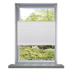 Vidaxl plisséjaloezie 50x125 cm wit