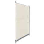 VidaXL Plissé rolgordijn 70x100cm creme
