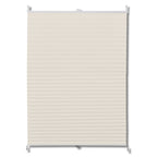 Vidaxl plissé rolgordijn 70x150cm creme