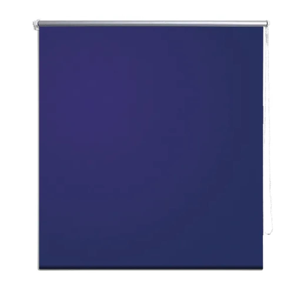 Vidaxl rolgordijn verduisterend 64,4 x 120 cm stofbreedte 60 cm marineblauw blauw