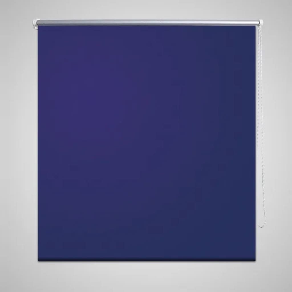 Vidaxl rolgordijn verduisterend 64,4 x 120 cm stofbreedte 60 cm marineblauw blauw