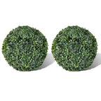 Vidaxl kunstplanten buxusbol 2 st 27 cm