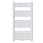 Vidaxl radiator handdoekenrek curve 500x1160 mm