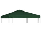 Vidaxl vervangend tentdoek prieel 310 g m² 3x3 m groen
