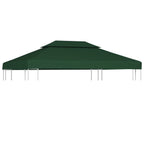 Vidaxl vervangend tentdoek prieel 310 g m² 3x4 m groen