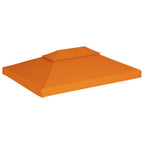 Vidaxl vervangend tentdoek prieel 310 g m² 3x4 m oranje