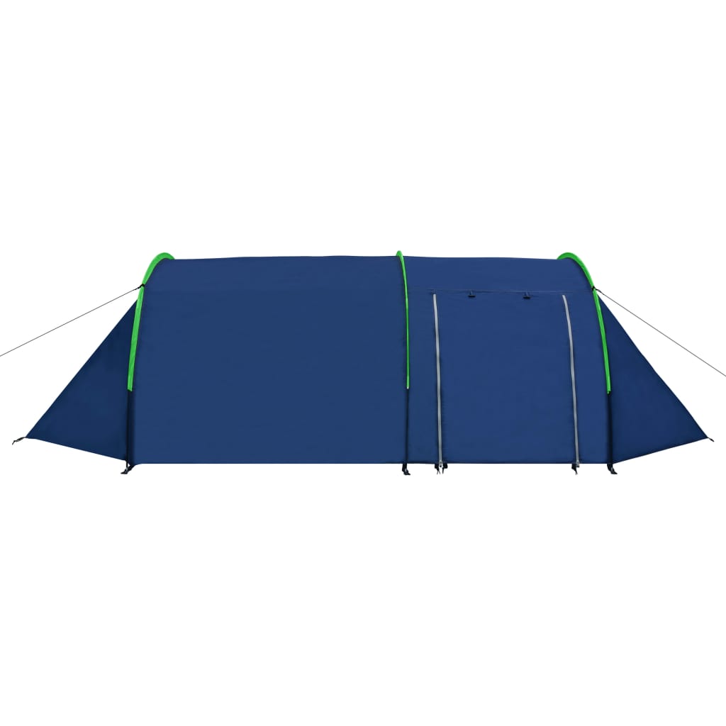 VidaXL Tent 4-persoons marineblauw en groen
