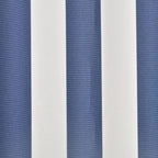 Vidaxl luifeldoek 3x2,5 m canvas blauw en wit