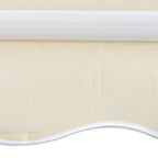 Vidaxl luifeldoek 3x2,5 m canvas crème