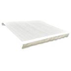 Vidaxl luifeldoek 4x3 m canvas crème