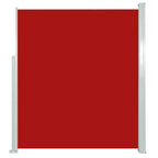 Vidaxl wind- zonnescherm uittrekbaar 160x300 cm rood