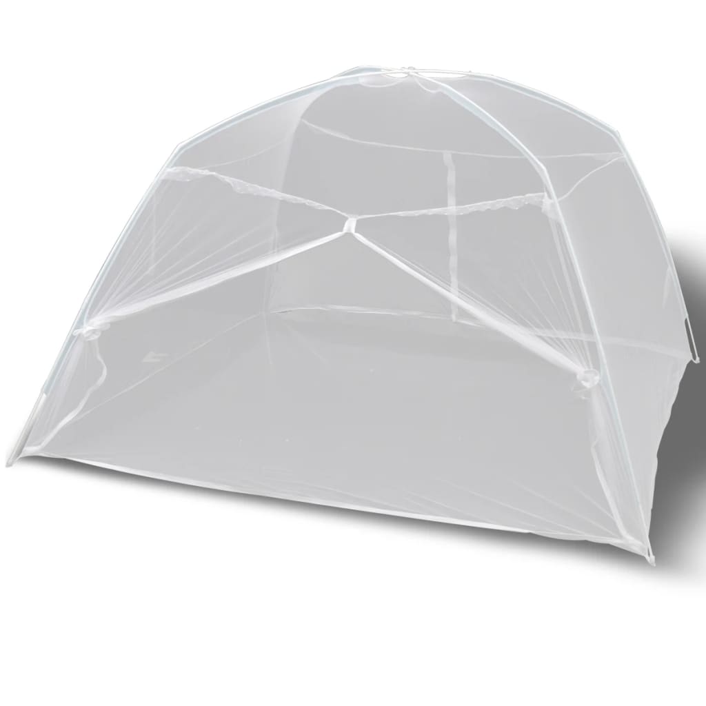 VidaXL Klamboe Mongolia met 2 deuren 200x150x145 cm wit