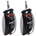 Vidaxl campingdouches 2 st solar 20 l