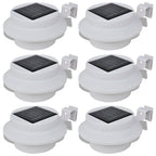 Vidaxl solar buitenlampset 6 stuks wit