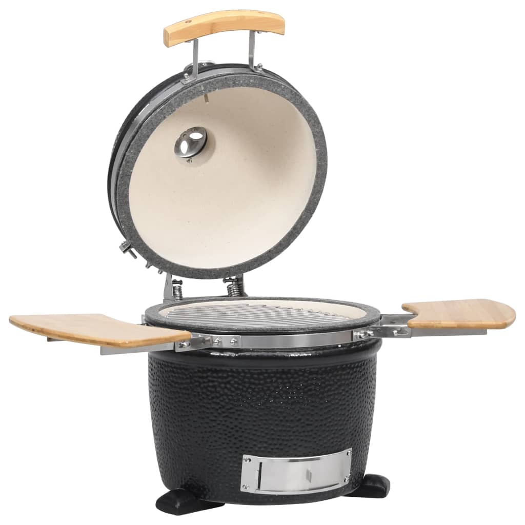 Vidaxl kamado barbecue grill smoker keramisch 33 cm