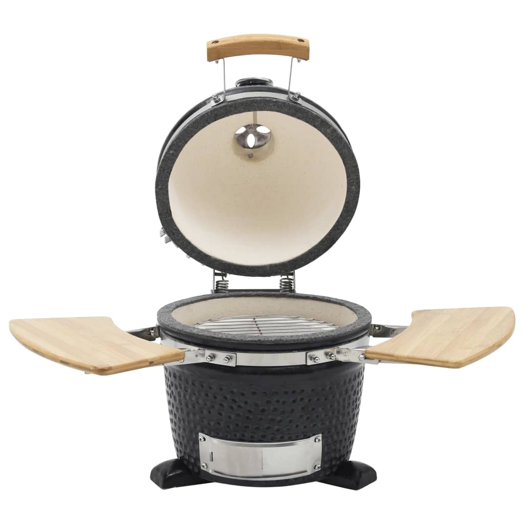 Vidaxl kamado barbecue grill smoker keramisch 33 cm