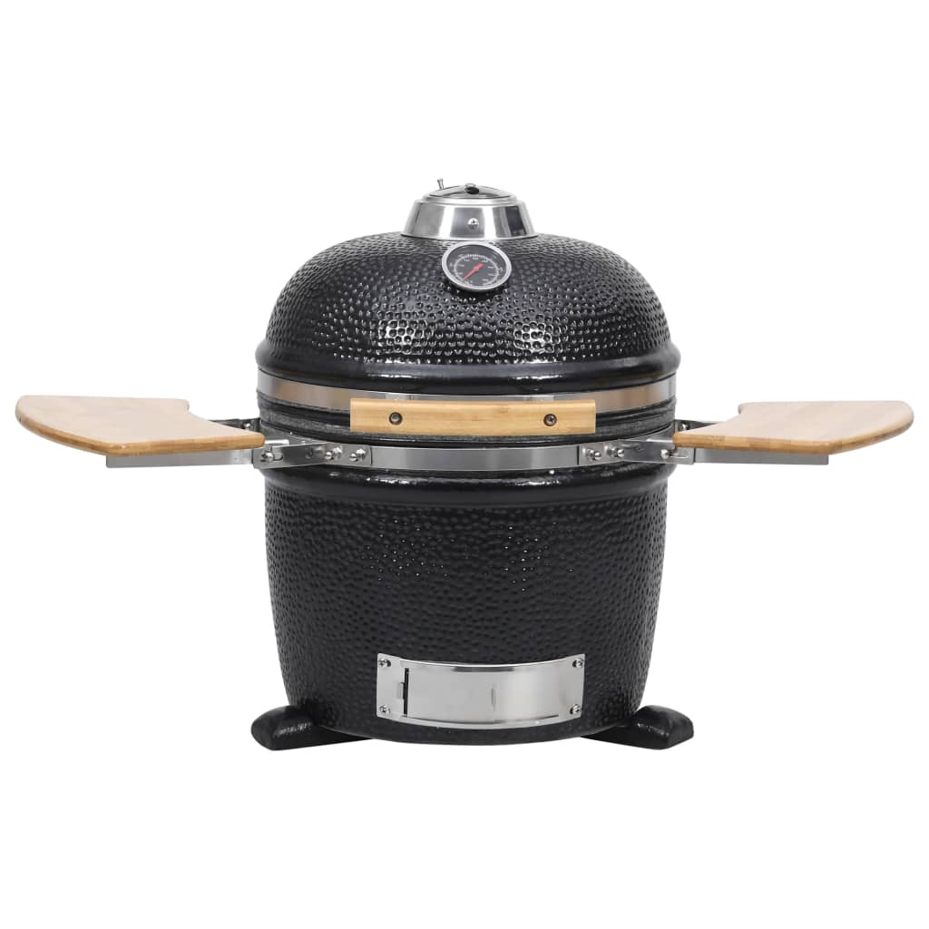 Vidaxl kamado barbecue grill smoker keramisch 33 cm
