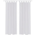 Vidaxl gordijn wit 140x175 cm (2 stuks)