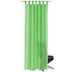 Vidaxl gordijn appelgroen 140x225 cm (2 stuks)