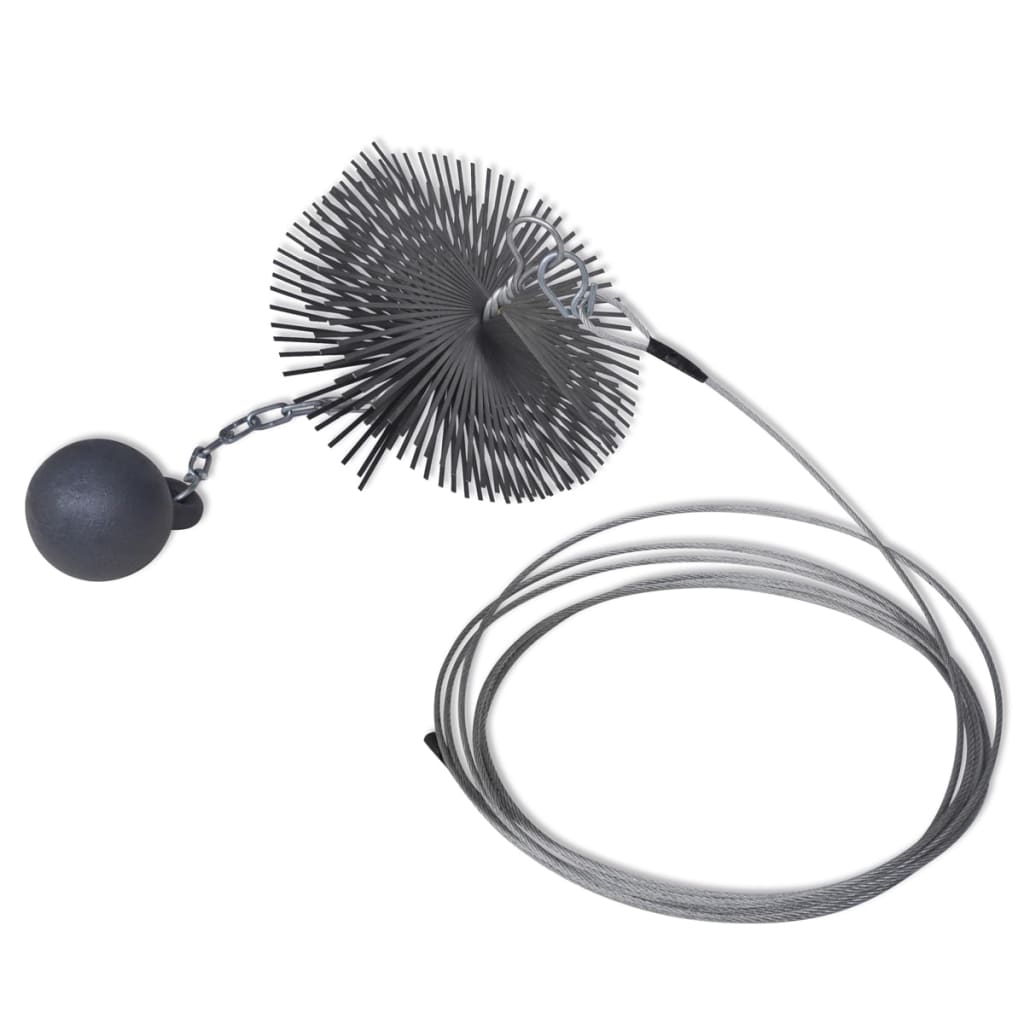 Vidaxl schoorsteenveegborstel rond ø 20 cm