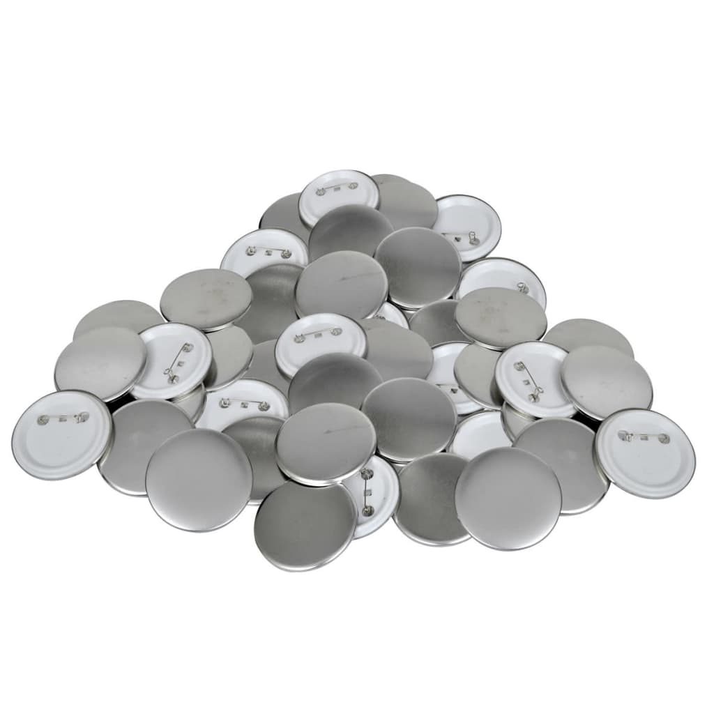 Vidaxl 500 st buttononderdelen 25 mm