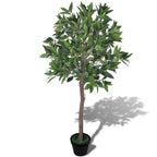 Vidaxl kunst laurierboom met pot 120 cm