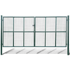 VidaXL Tuinpoort (gevlochten 415 x 250 cm 400 x 200 cm)