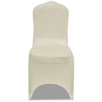 Vidaxl hoes voor stoelen 50 stuks (creme)
