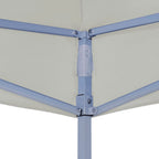 Vidaxl partytent inklapbaar 3x3 m crème
