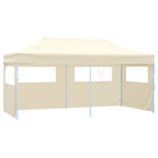 VidaXL Partytent pop-up inklapbaar 3x6 m crème