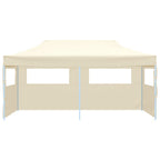VidaXL Partytent pop-up inklapbaar 3x6 m crème