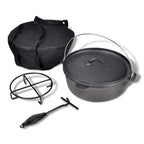 Vidaxl braadpan 5,6 l inclusief accessoires