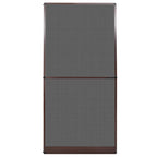 Vidaxl hordeur met scharnieren bruin 120 x 240 cm