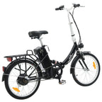 VidaXL Elektrische fiets inklapbaar met Li-ion-accu aluminiumlegering