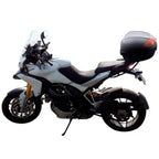 Vidaxl topkoffer voor motorfietsen 72 l voor 2 helmen