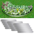 Vidaxl 15 st grasboord flexibel 100x14 cm gegalvaniseerd staal